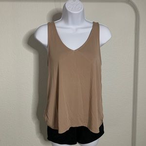 PST Los Angeles V Neck Cutout Tank